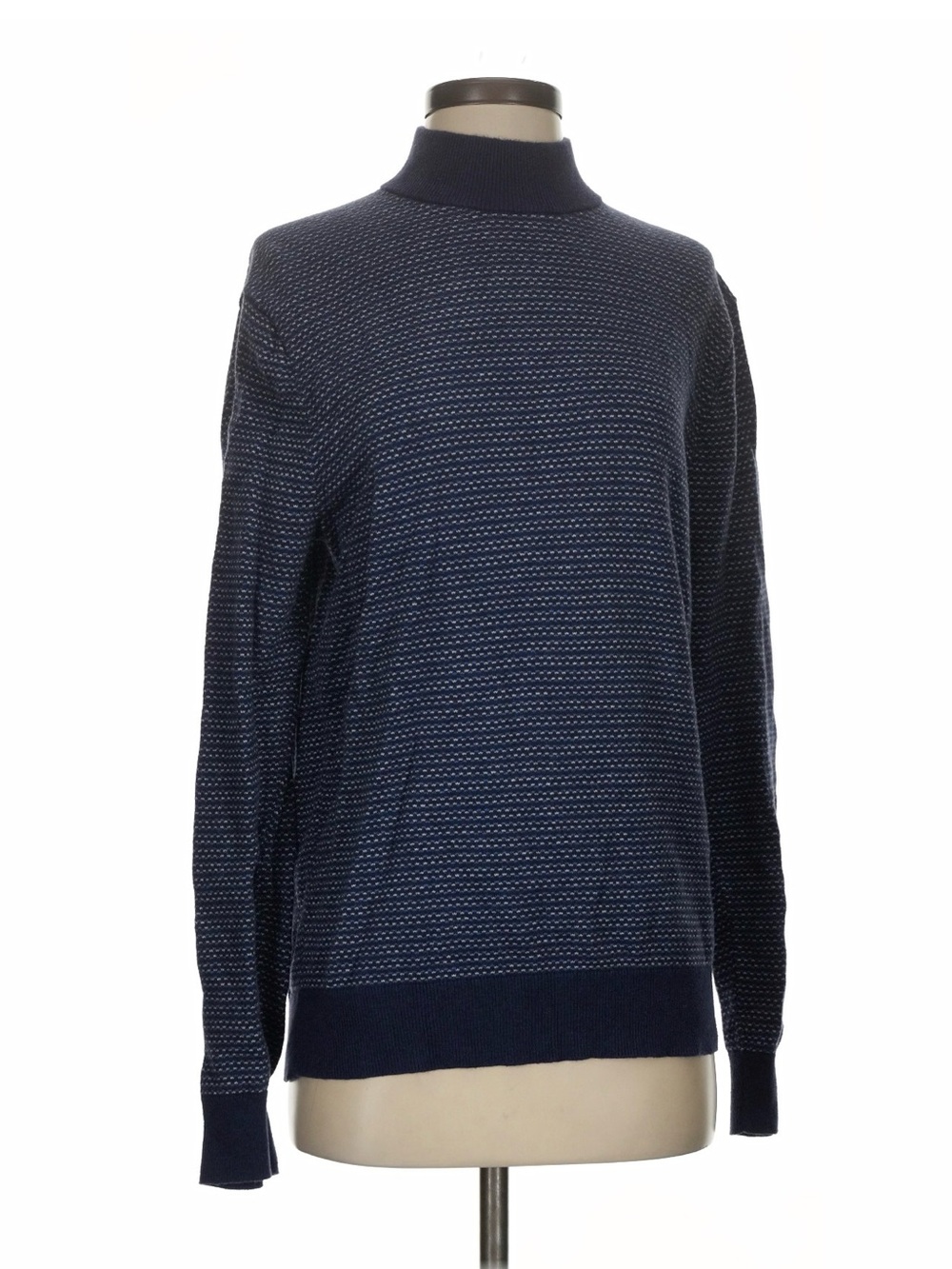 BONOBOS - (S) (Cotton/Cashmere blend) Mock Turtleneck Sweater